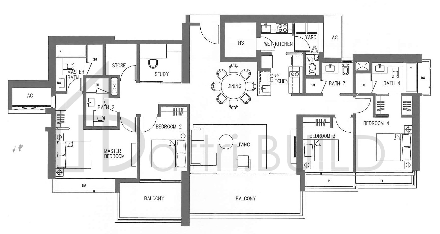CONCOURSE SKYLINE D2-c floorplan (watermarked)