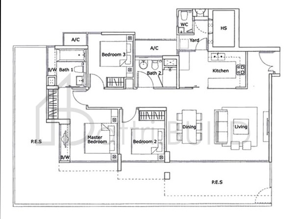 KOVAN RESIDENCES C1p floorplan (watermarked)