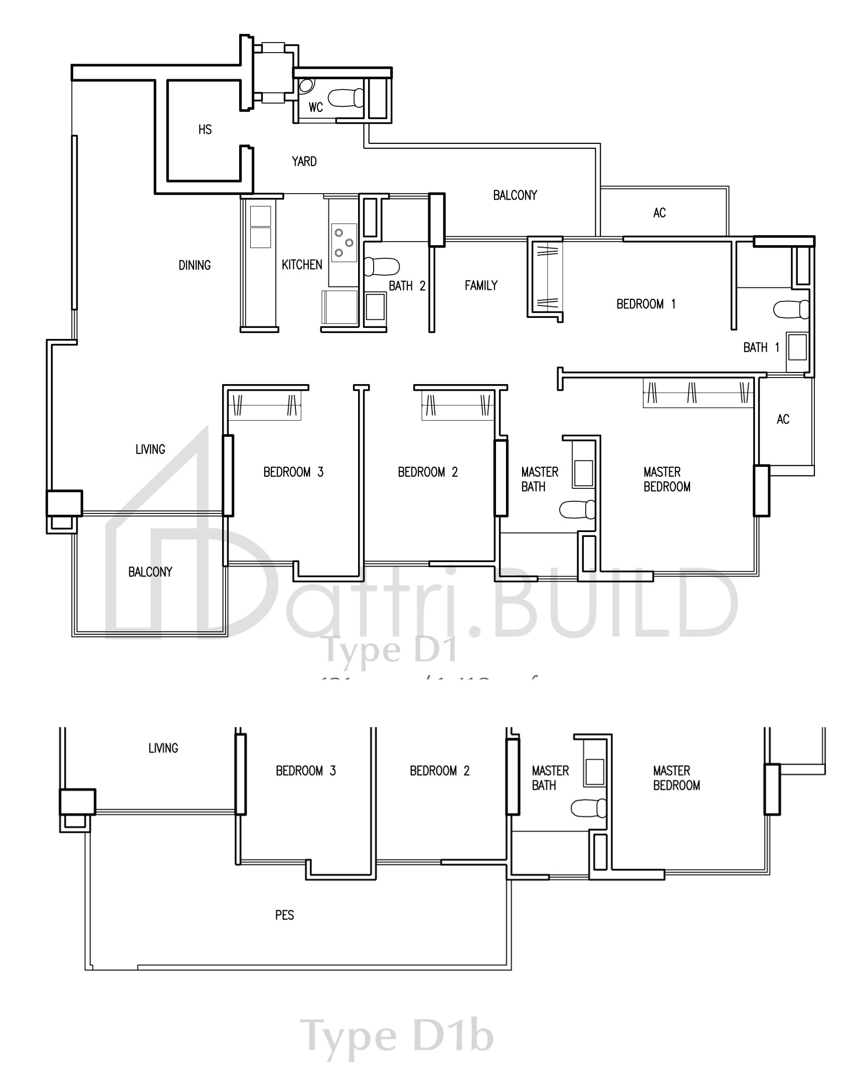 PARC VERA D1b floorplan (watermarked)