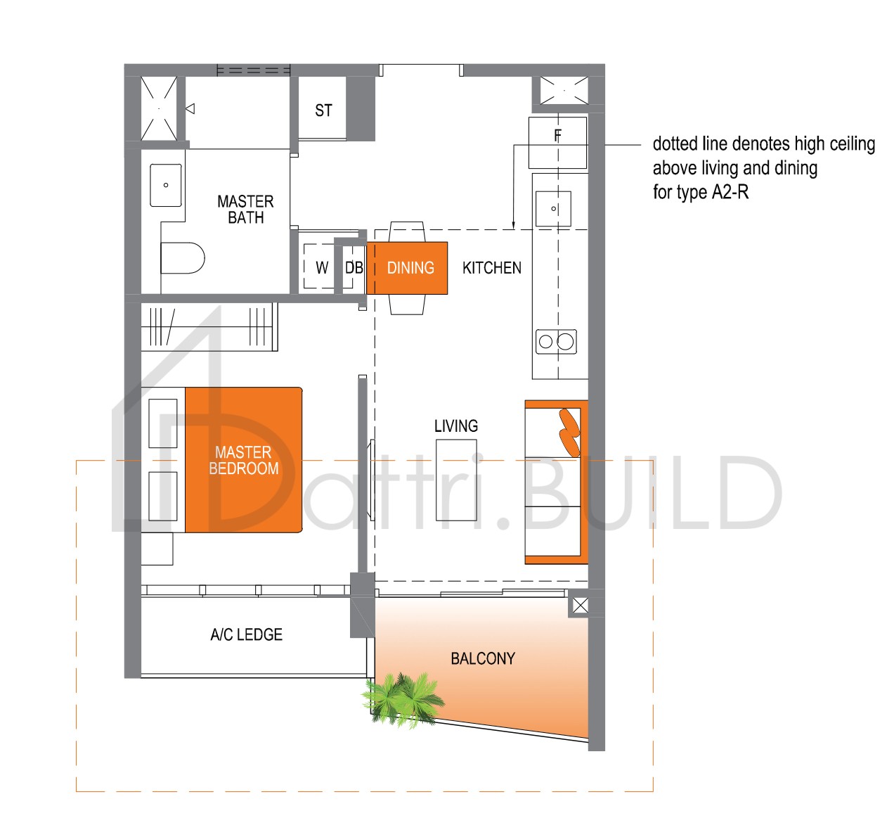 LAKE GRANDE A2 floorplan (watermarked)