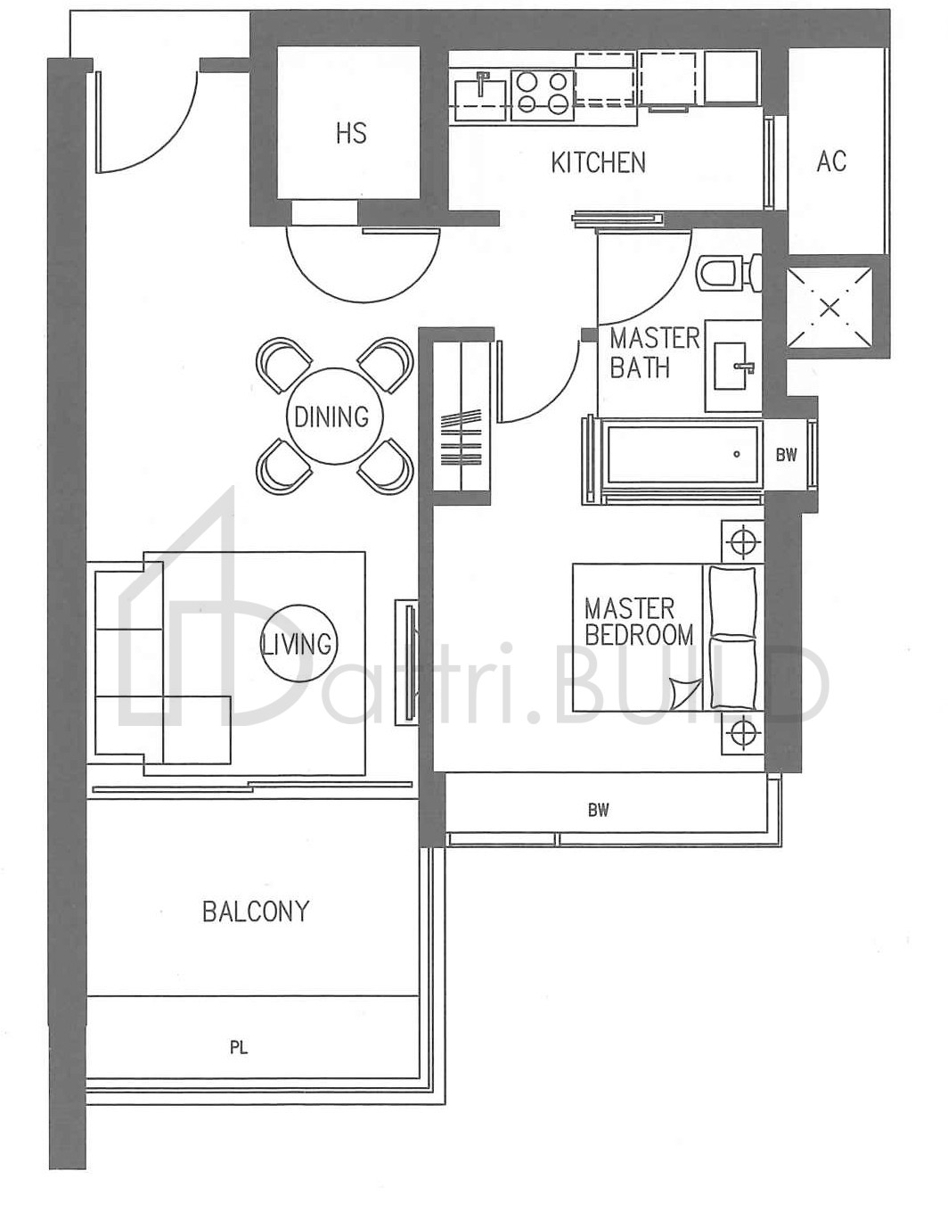 CONCOURSE SKYLINE A1-c floorplan (watermarked)