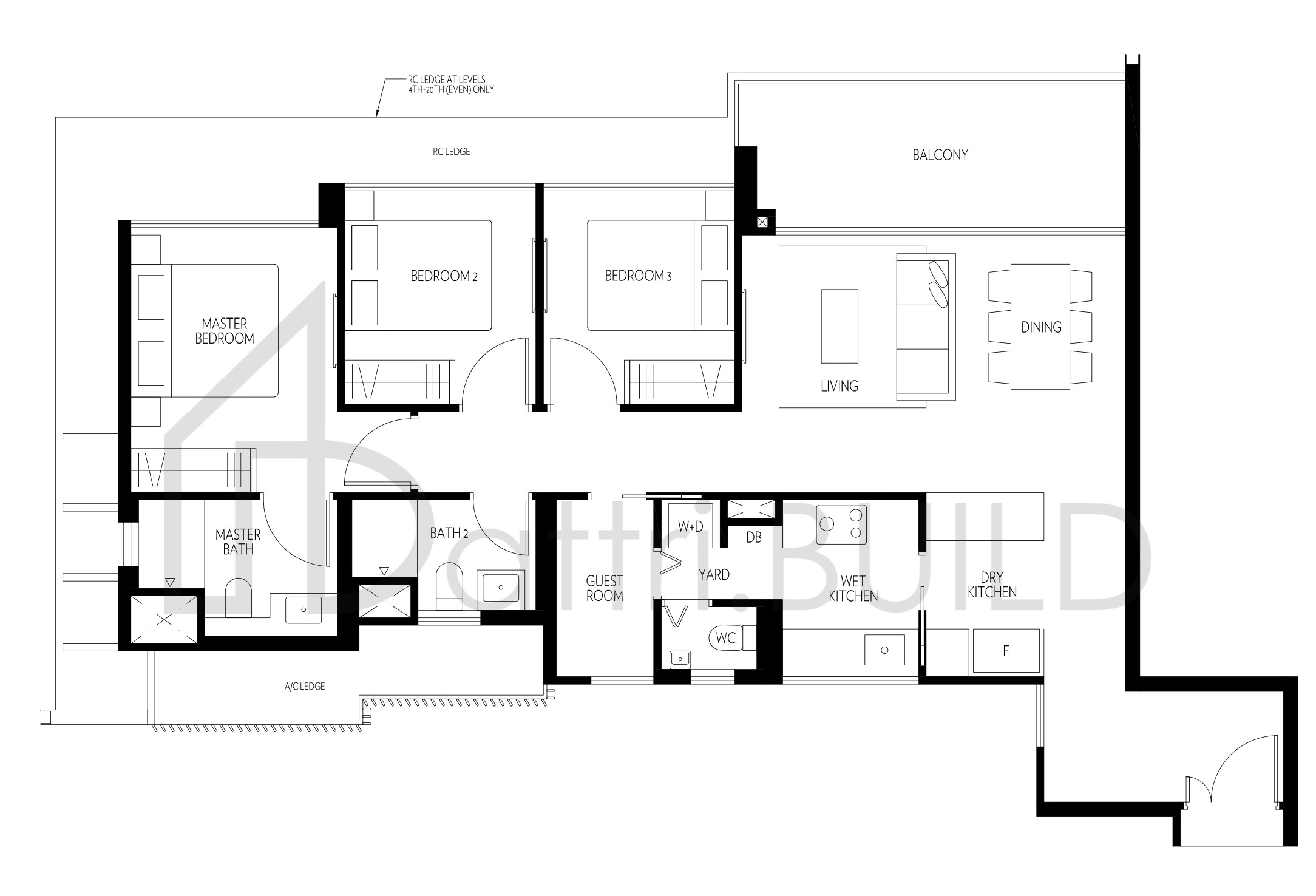 AMBER 45 C1 floorplan (watermarked)