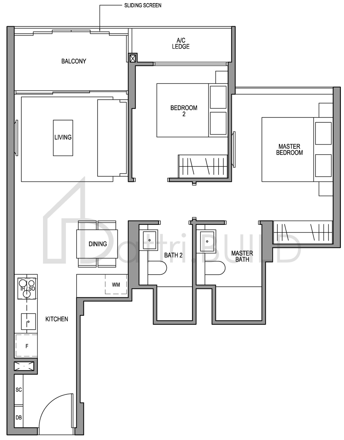 MARTIN MODERN B1-R floorplan (watermarked)