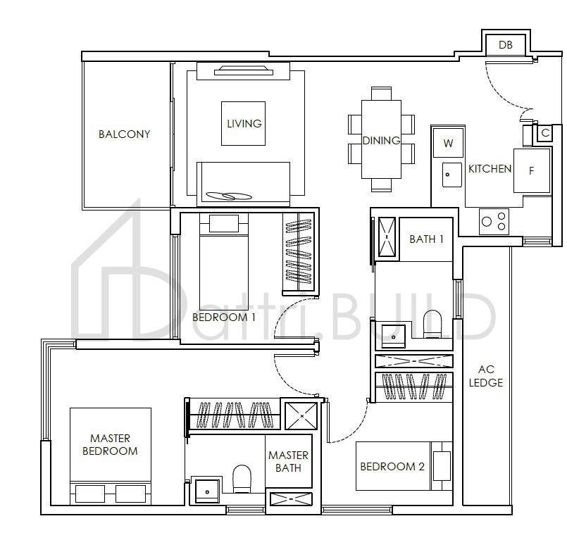 HIGHLINE RESIDENCES Cc3 floorplan (watermarked)