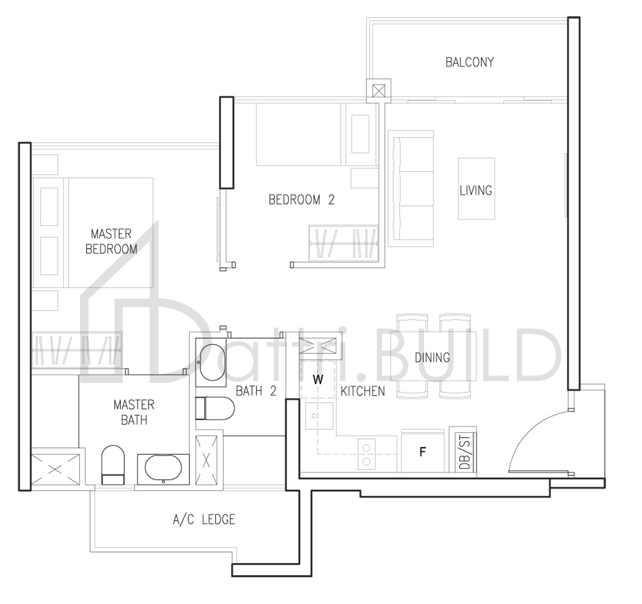 NORTHWAVE B1 floorplan (watermarked)