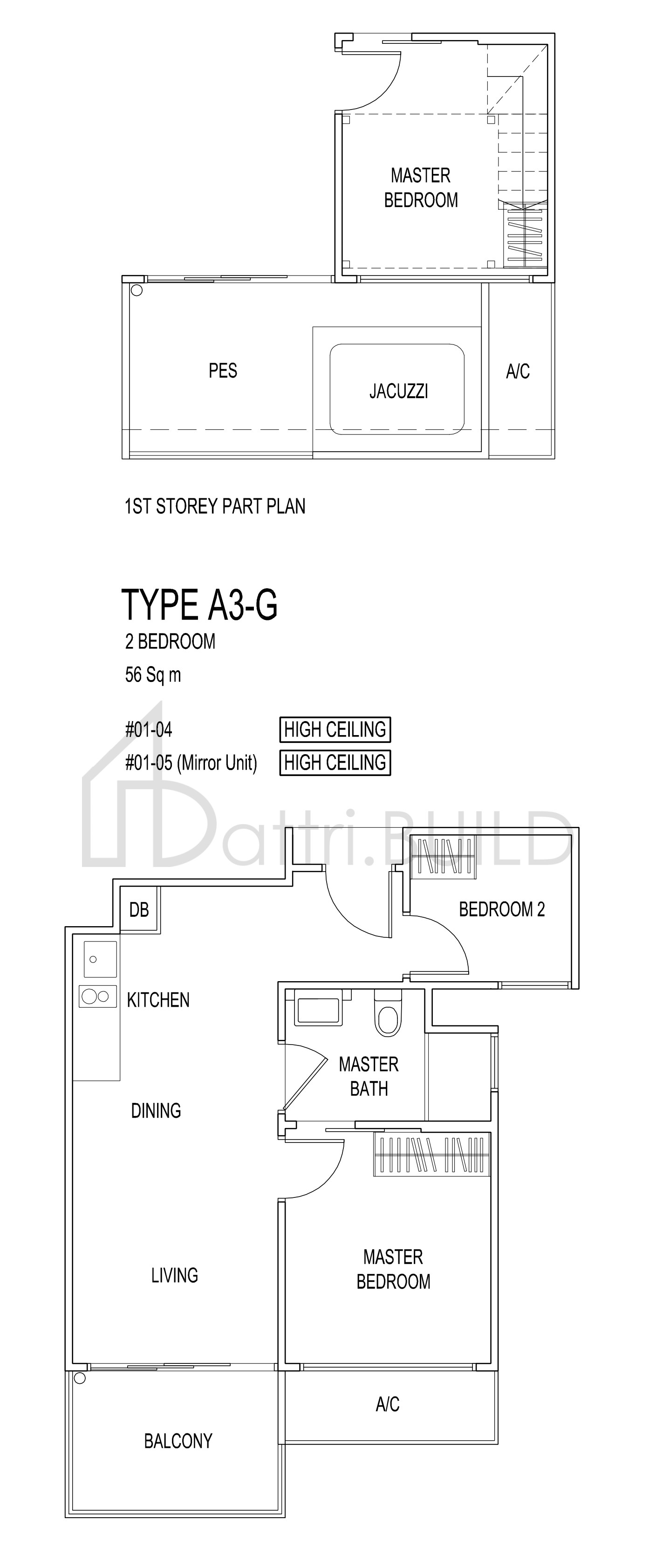 JADE RESIDENCES A3-G floorplan (watermarked)