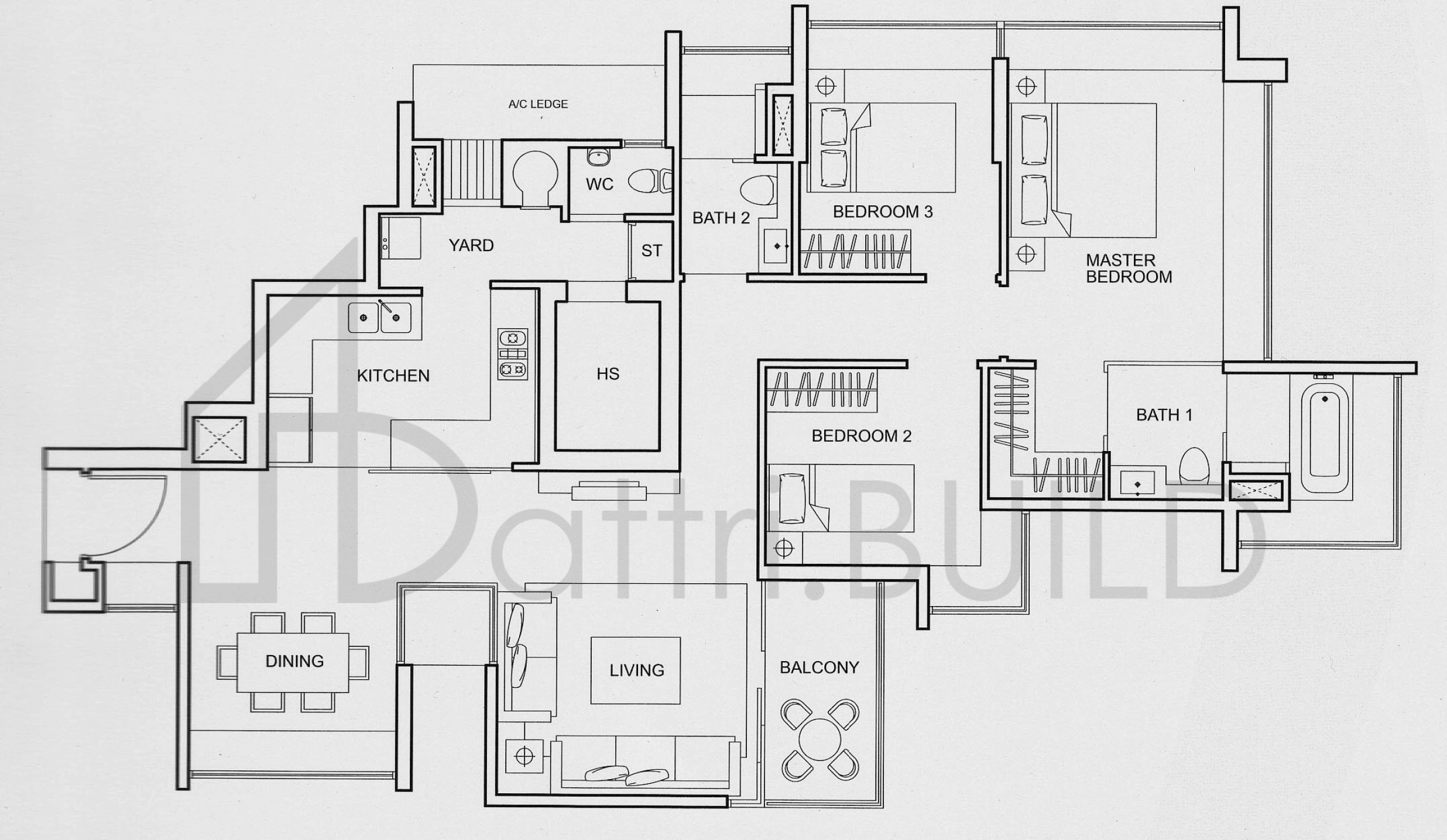 ONE AMBER C5 floorplan (watermarked)