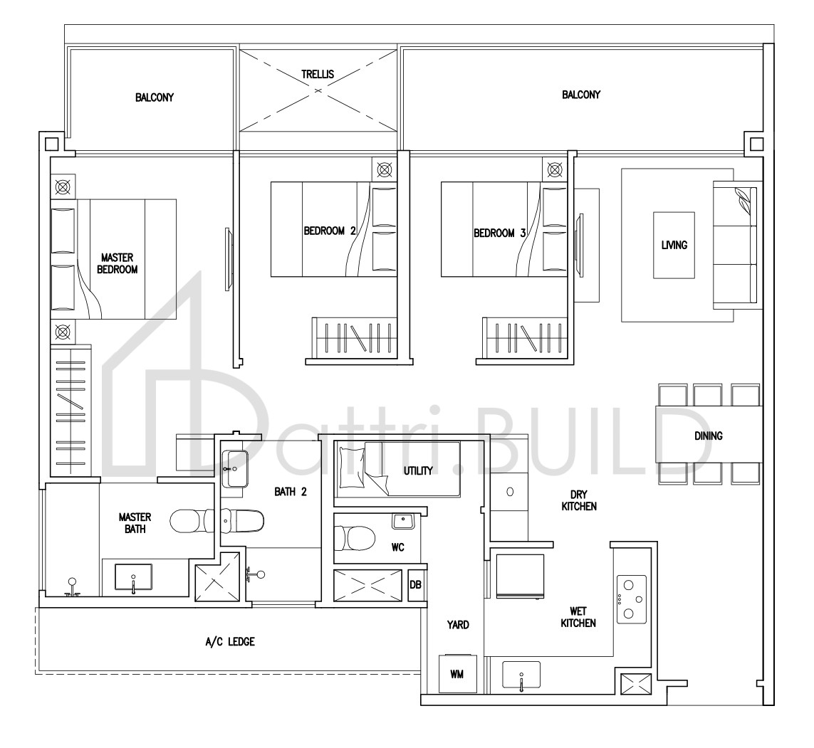 CITYLIFE@TAMPINES C5a floorplan (watermarked)