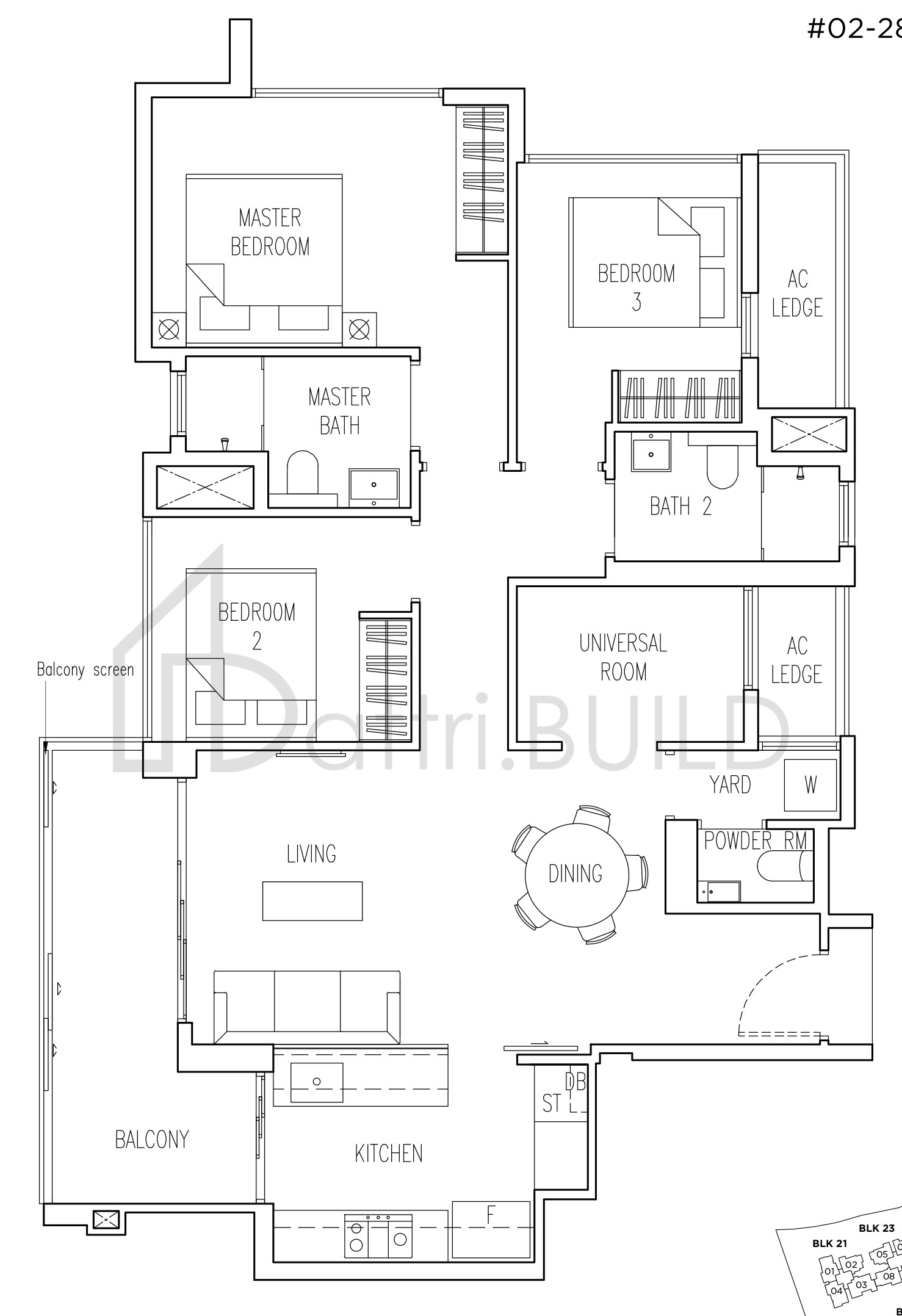 PARC LIFE C1d floorplan (watermarked)