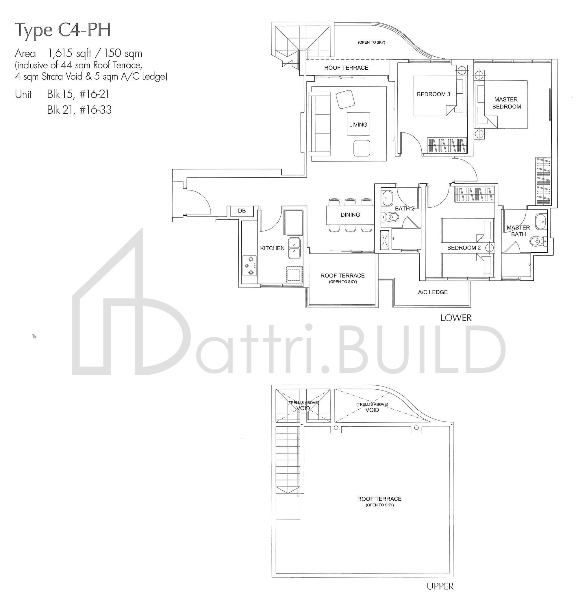 ARC AT TAMPINES C4-PH floorplan (watermarked)