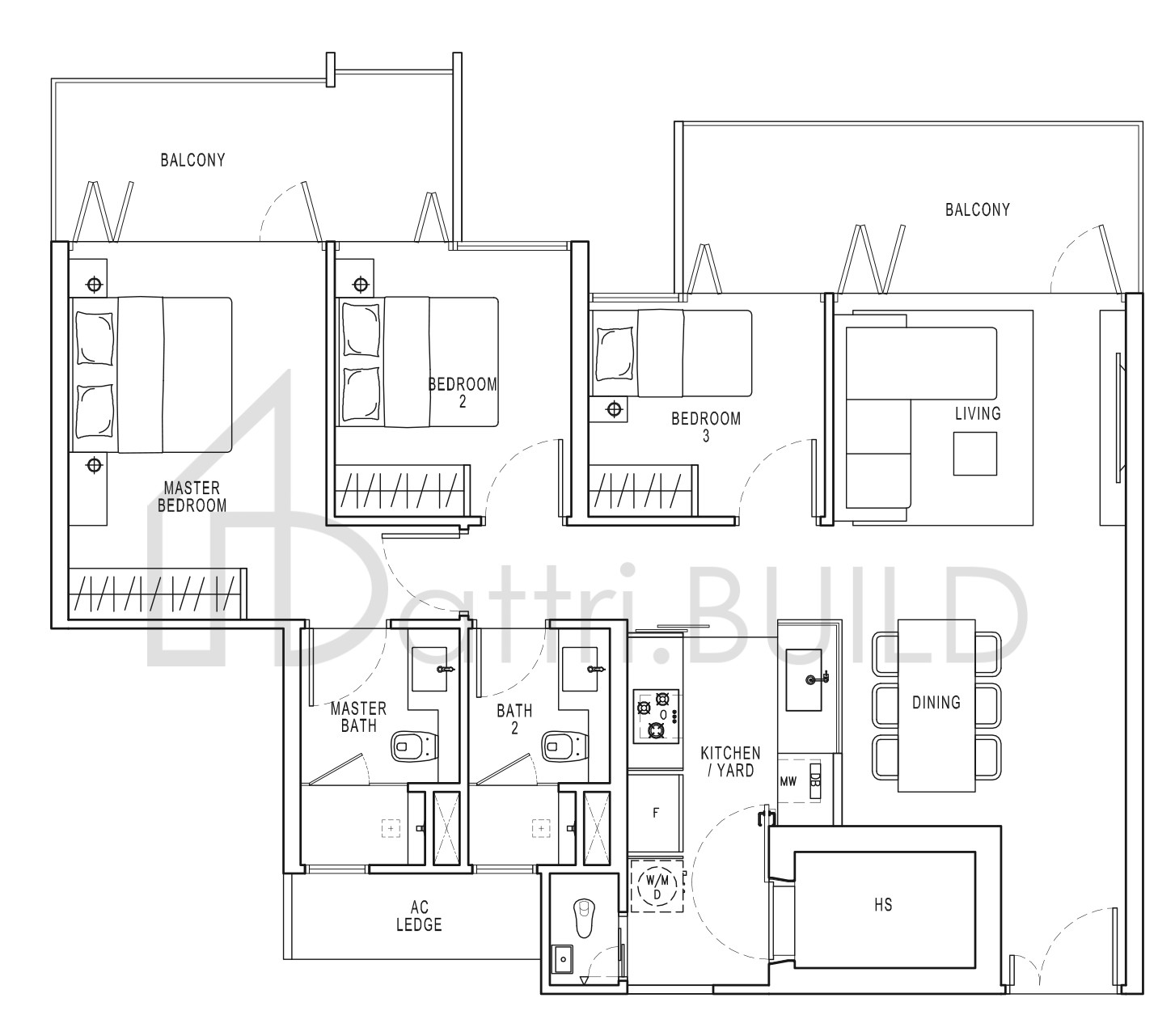 POLLEN & BLEU C2 (b2) floorplan (watermarked)