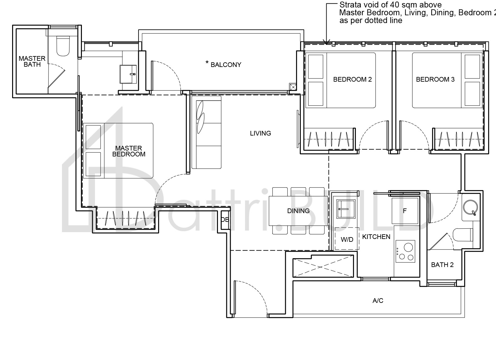 ARENA RESIDENCES C1 floorplan (watermarked)