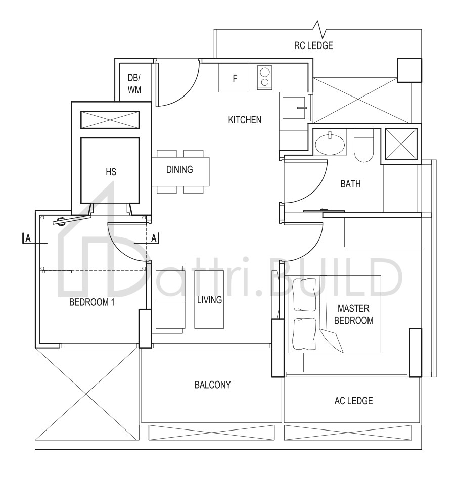 SPOTTISWOODE SUITES B1 floorplan (watermarked)