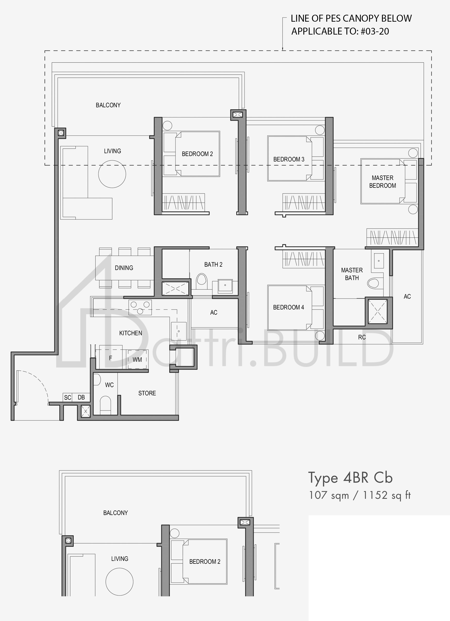 PARC BOTANNIA 4BRCb floorplan (watermarked)