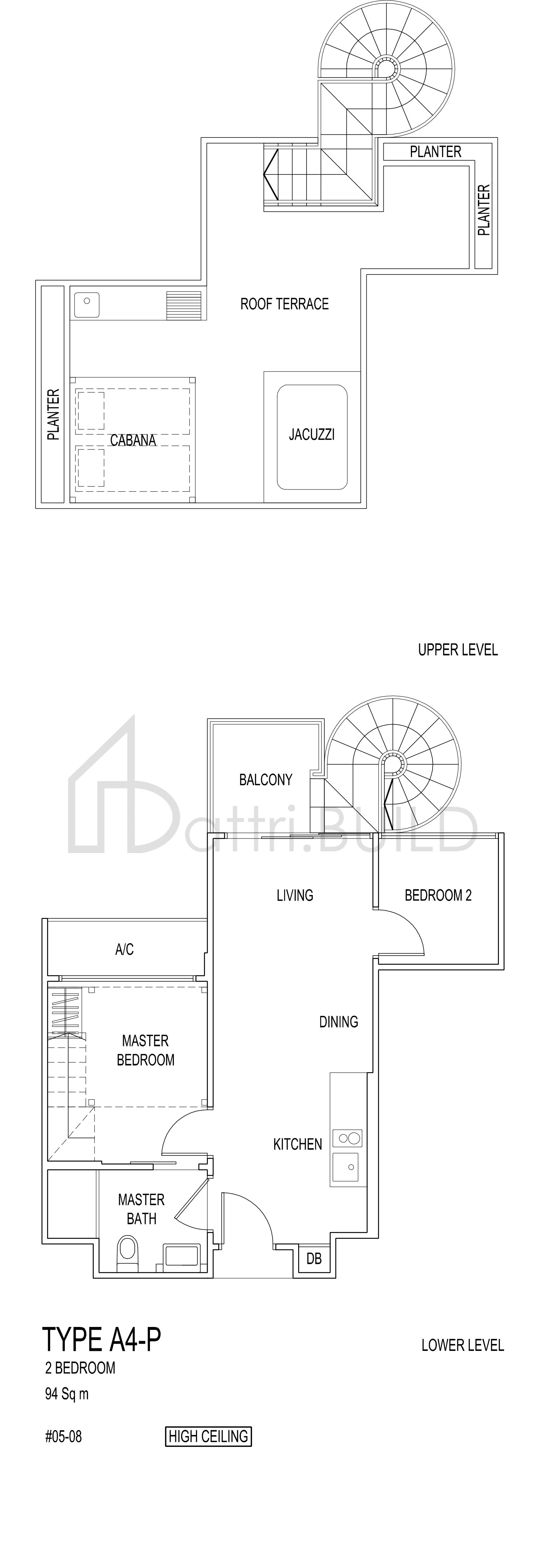 JADE RESIDENCES A4-P floorplan (watermarked)