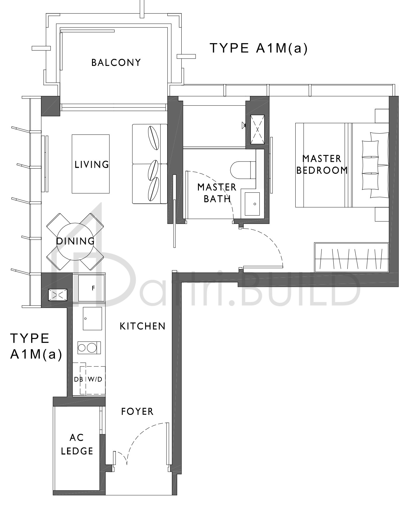 THE HYDE A1(M) floorplan (watermarked)