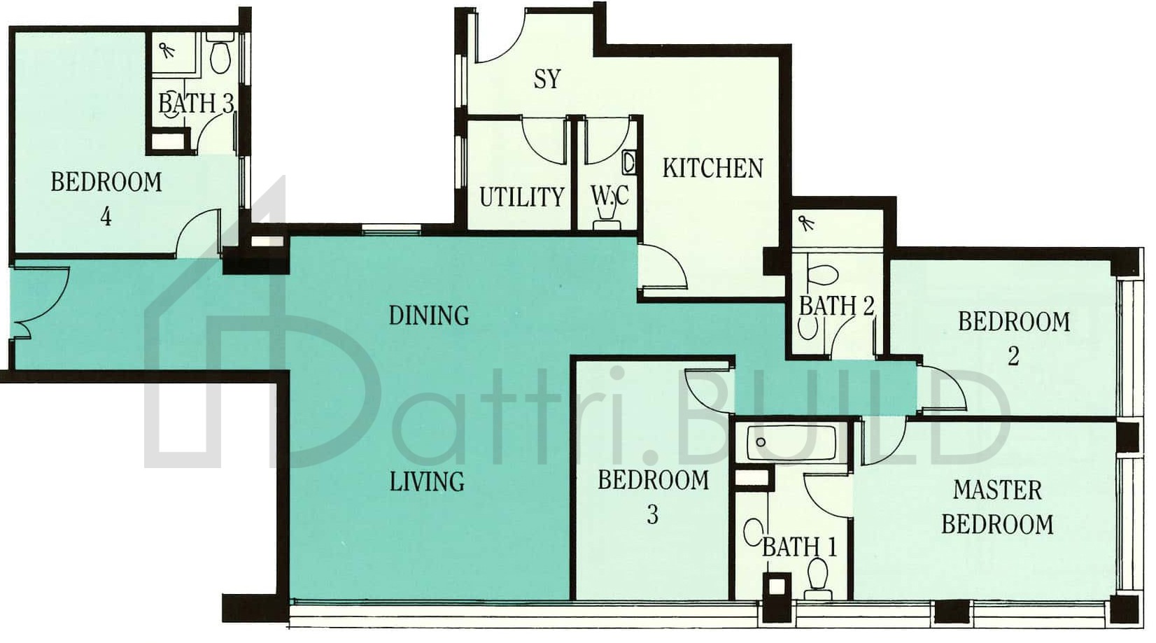 UE SQUARE 4G floorplan (watermarked)