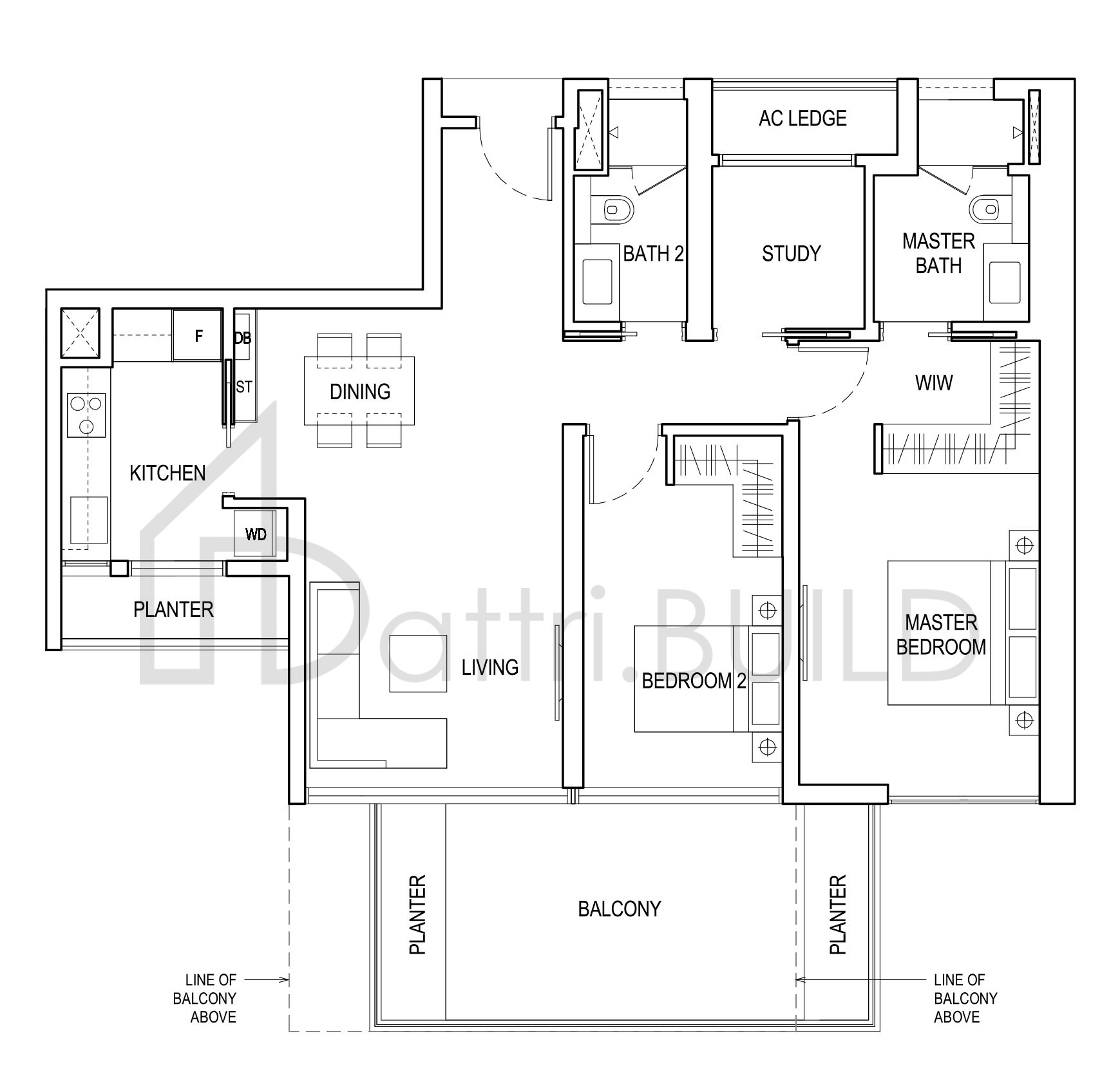 BOULEVARD 88 A2 floorplan (watermarked)