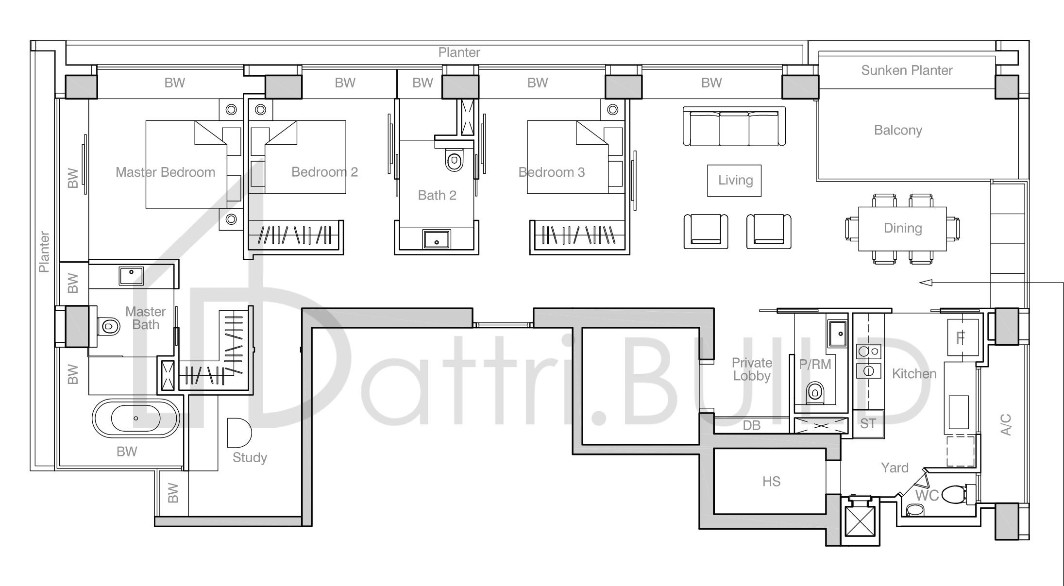 NOUVEL 18 C3 floorplan (watermarked)