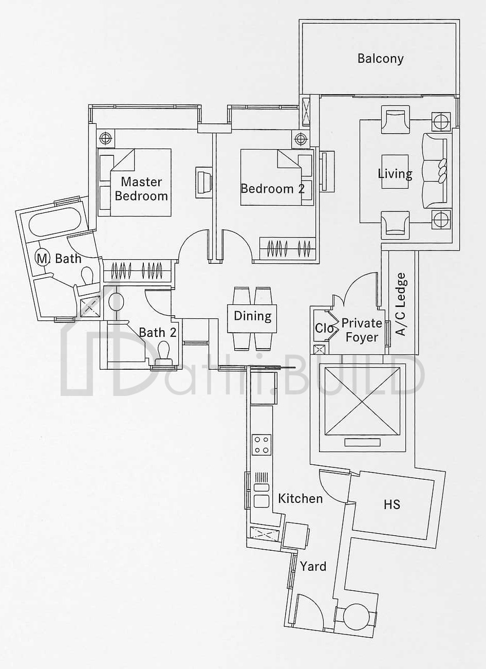 THE BELVEDERE A1 floorplan (watermarked)