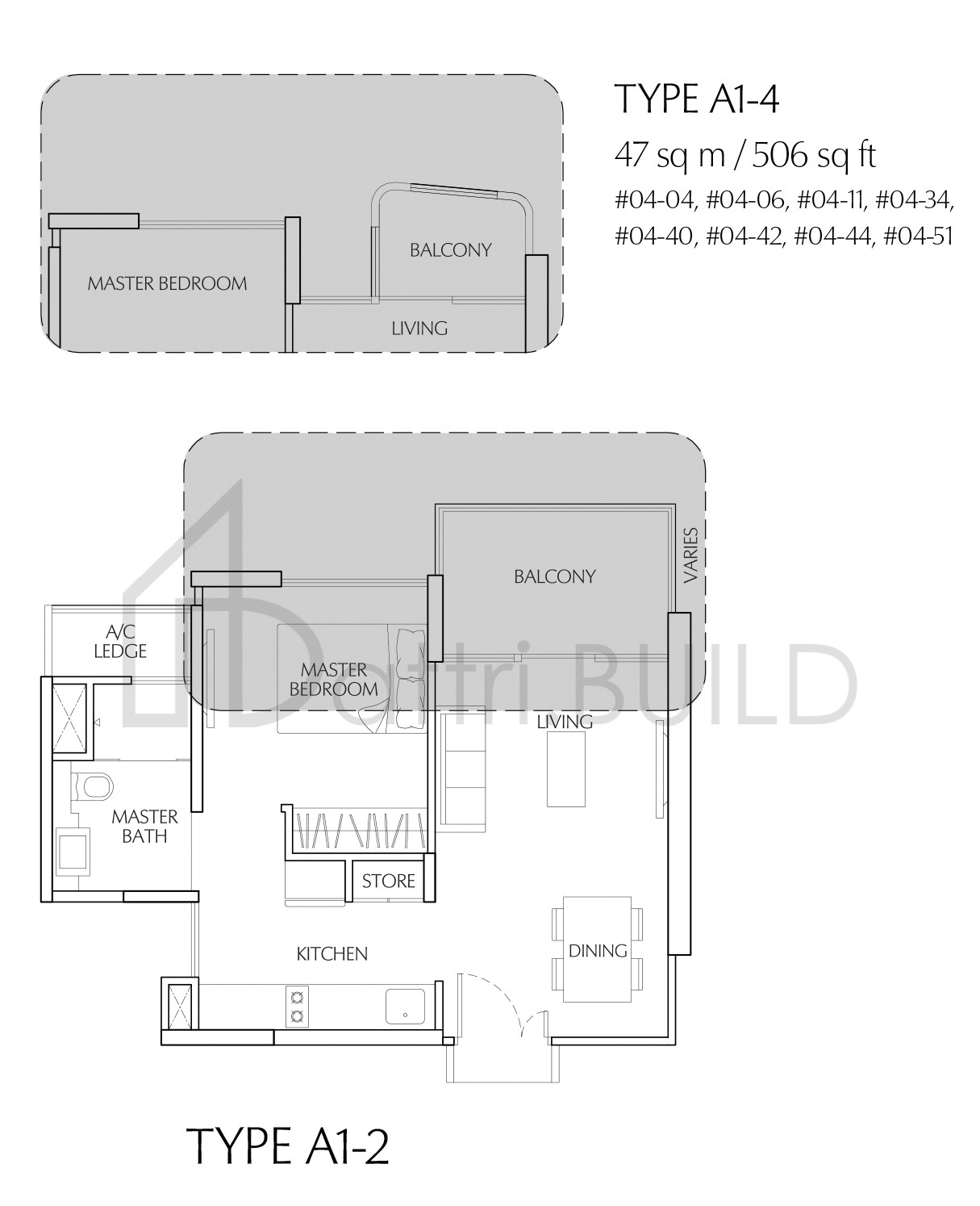 TERRASSE A1-4 floorplan (watermarked)