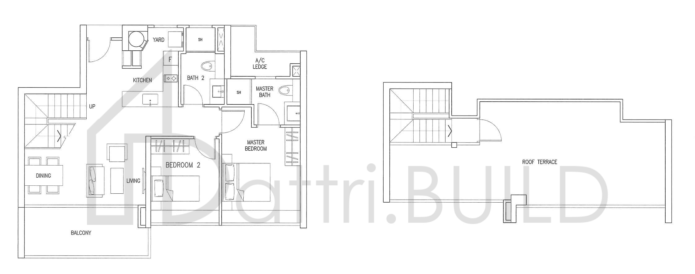 SUITES AT ORCHARD B3a-p floorplan (watermarked)