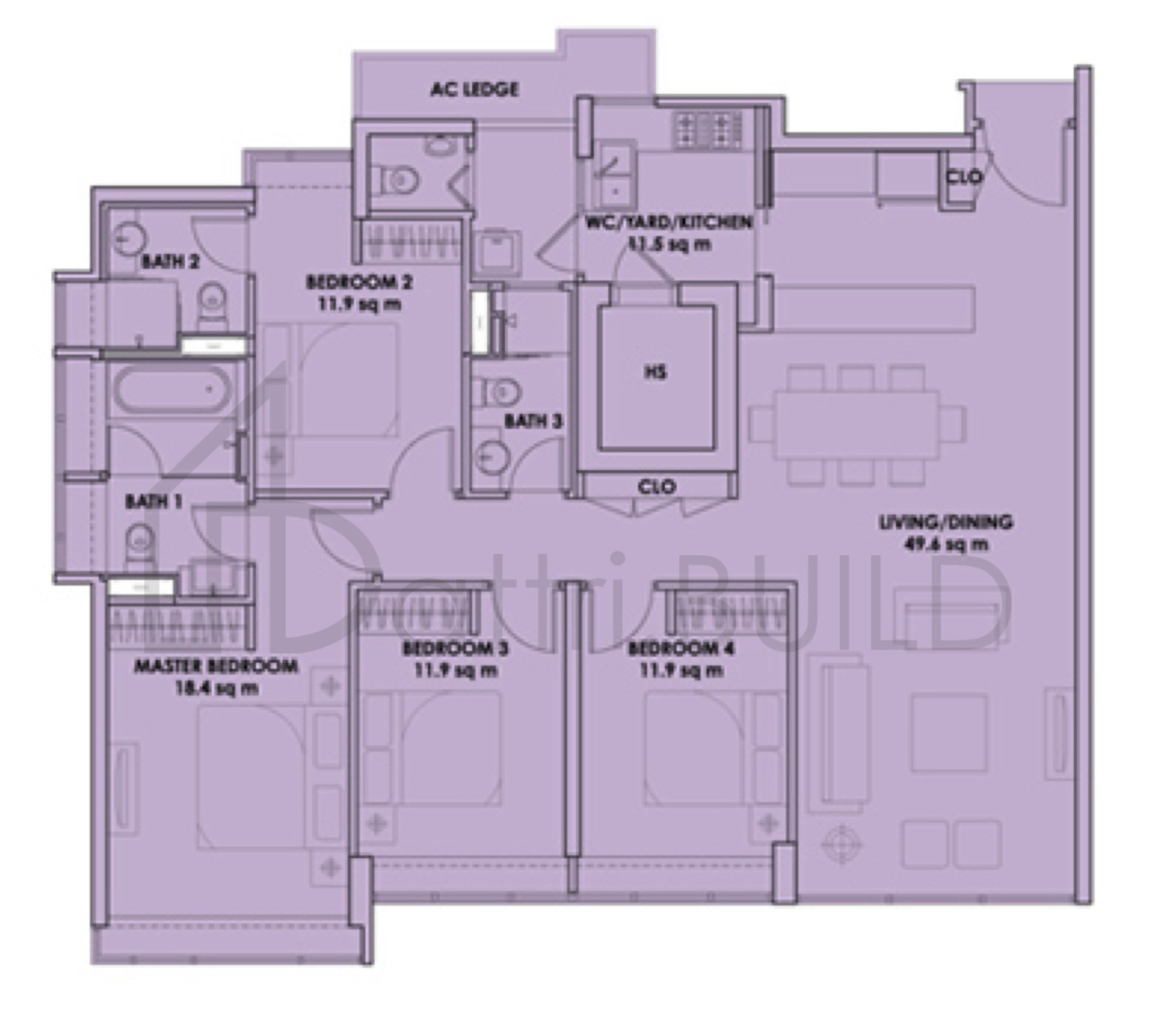 CITY SQUARE RESIDENCES D1b floorplan (watermarked)