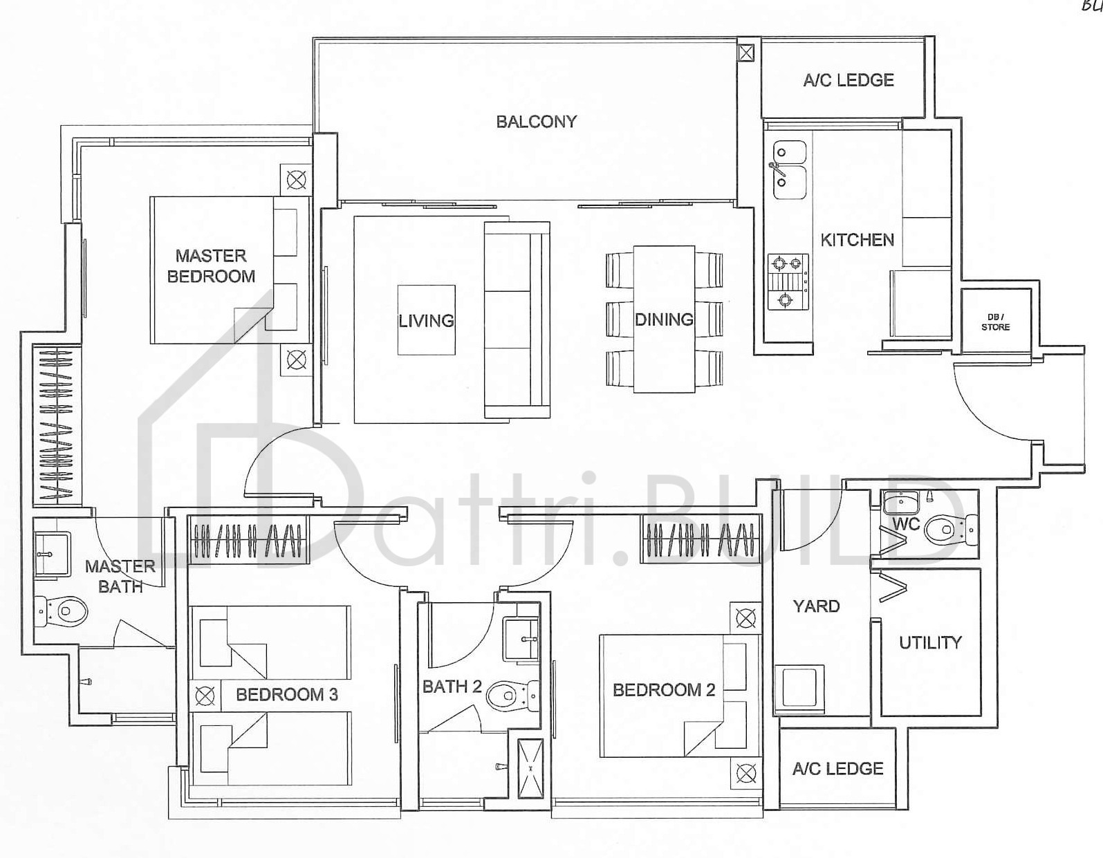 SEA ESTA C4 floorplan (watermarked)