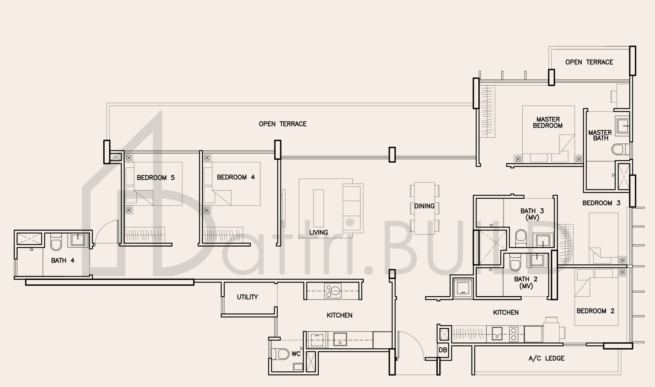TRE RESIDENCES PH2-DK floorplan (watermarked)