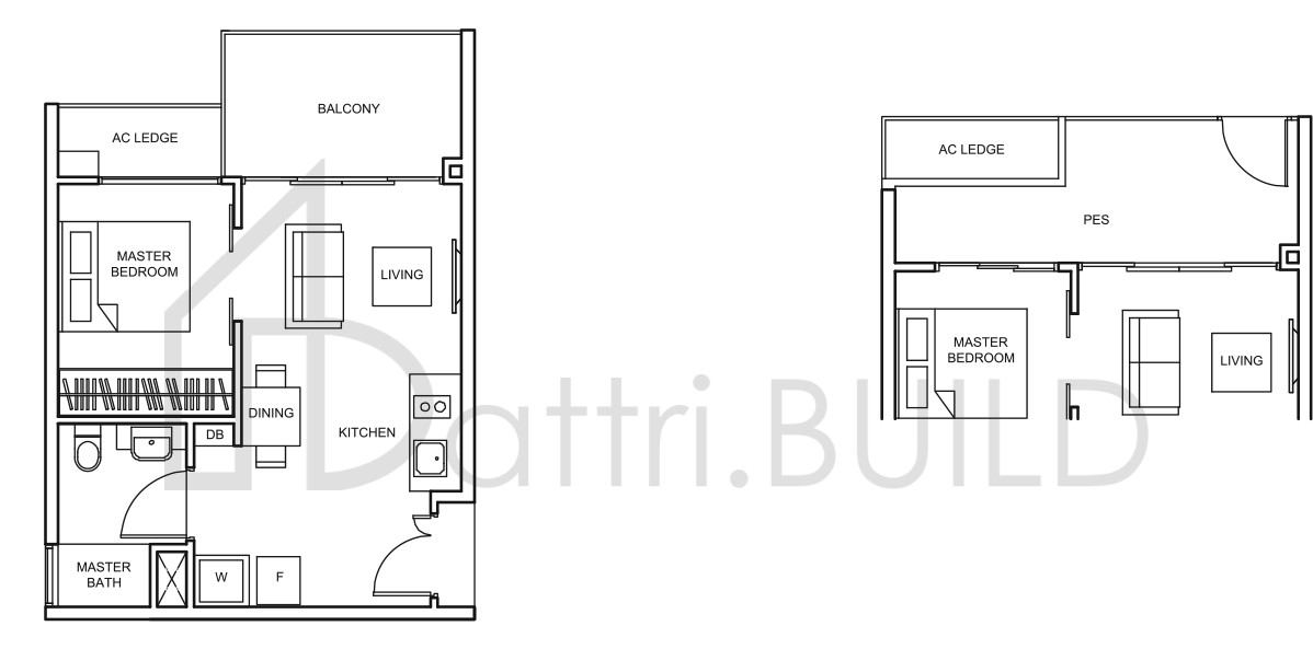 THE GLADES A2-P floorplan (watermarked)
