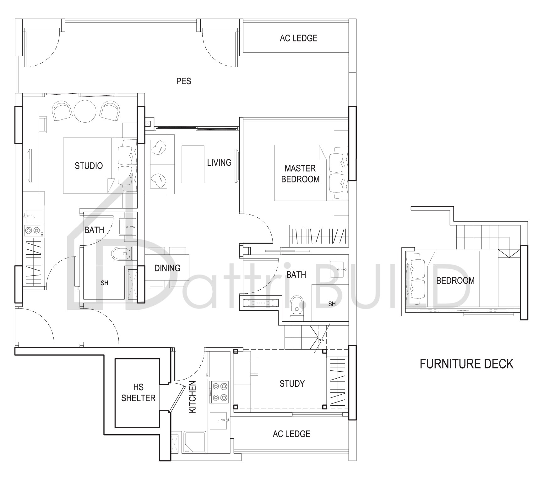 URBAN VISTA 8D2 floorplan (watermarked)