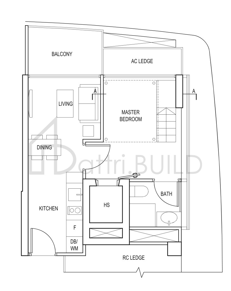 SPOTTISWOODE SUITES A1a floorplan (watermarked)
