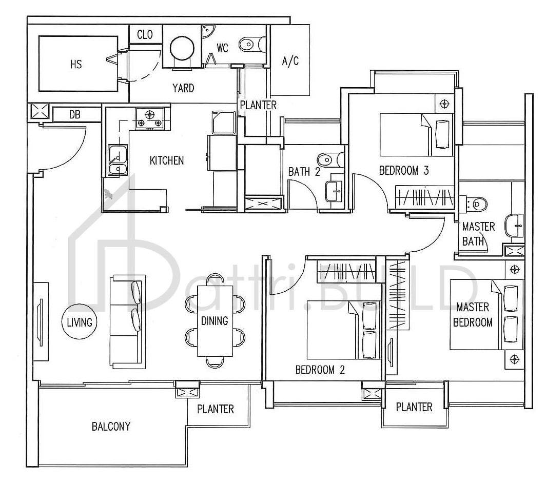 THE INFINITI B7a floorplan (watermarked)