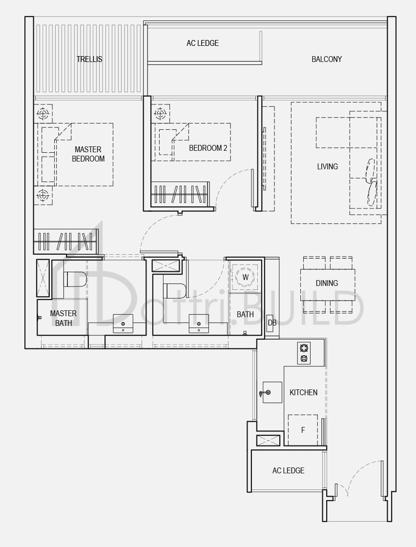 KANDIS RESIDENCE B5 floorplan (watermarked)