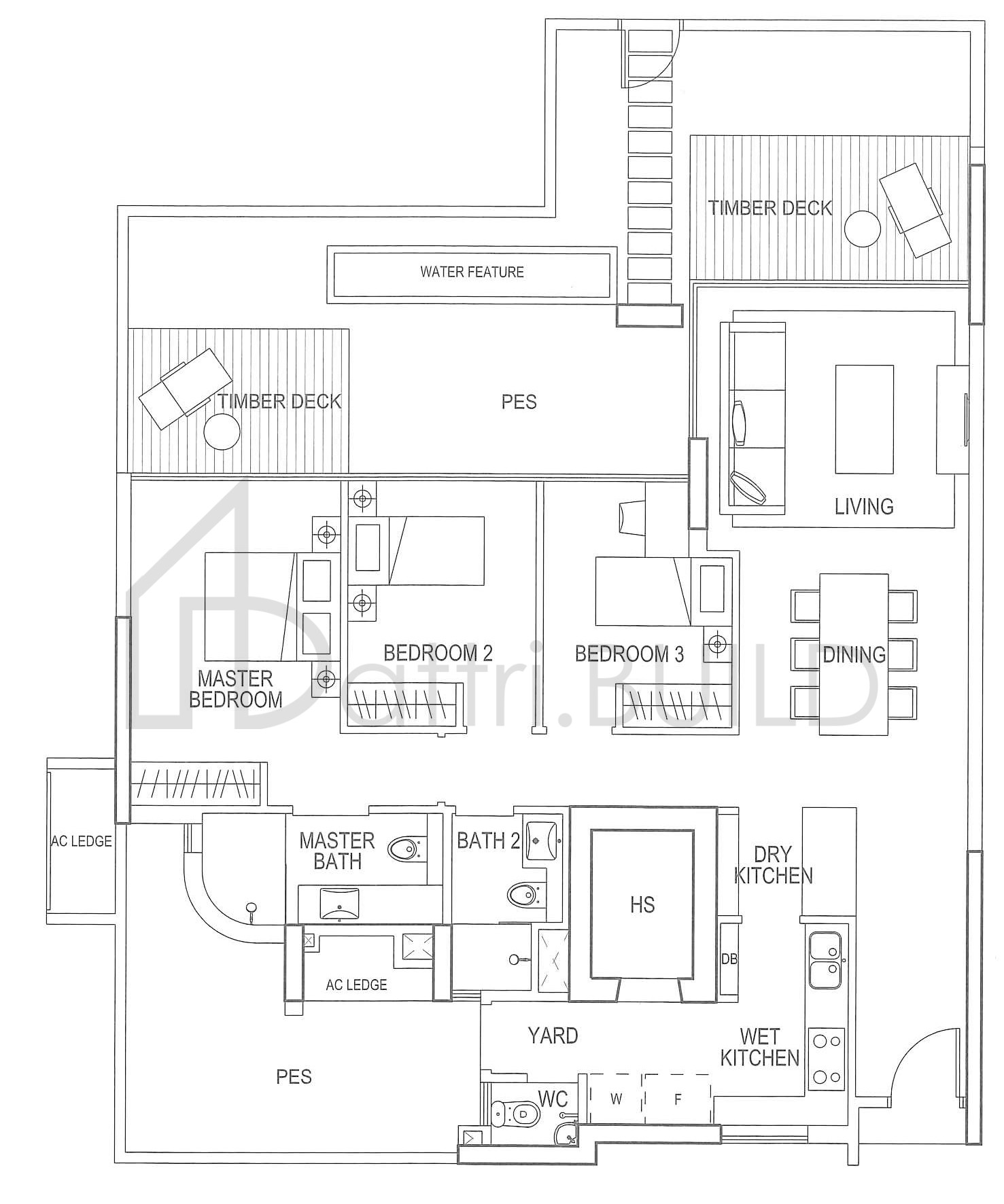 DOUBLE BAY RESIDENCES DG3 floorplan (watermarked)