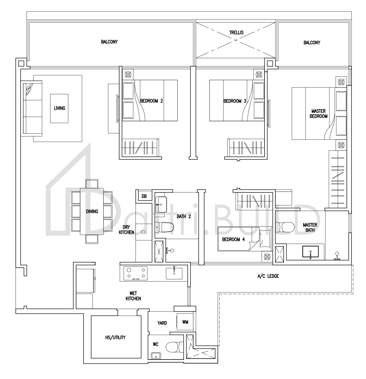 CITYLIFE@TAMPINES D4a floorplan (watermarked)