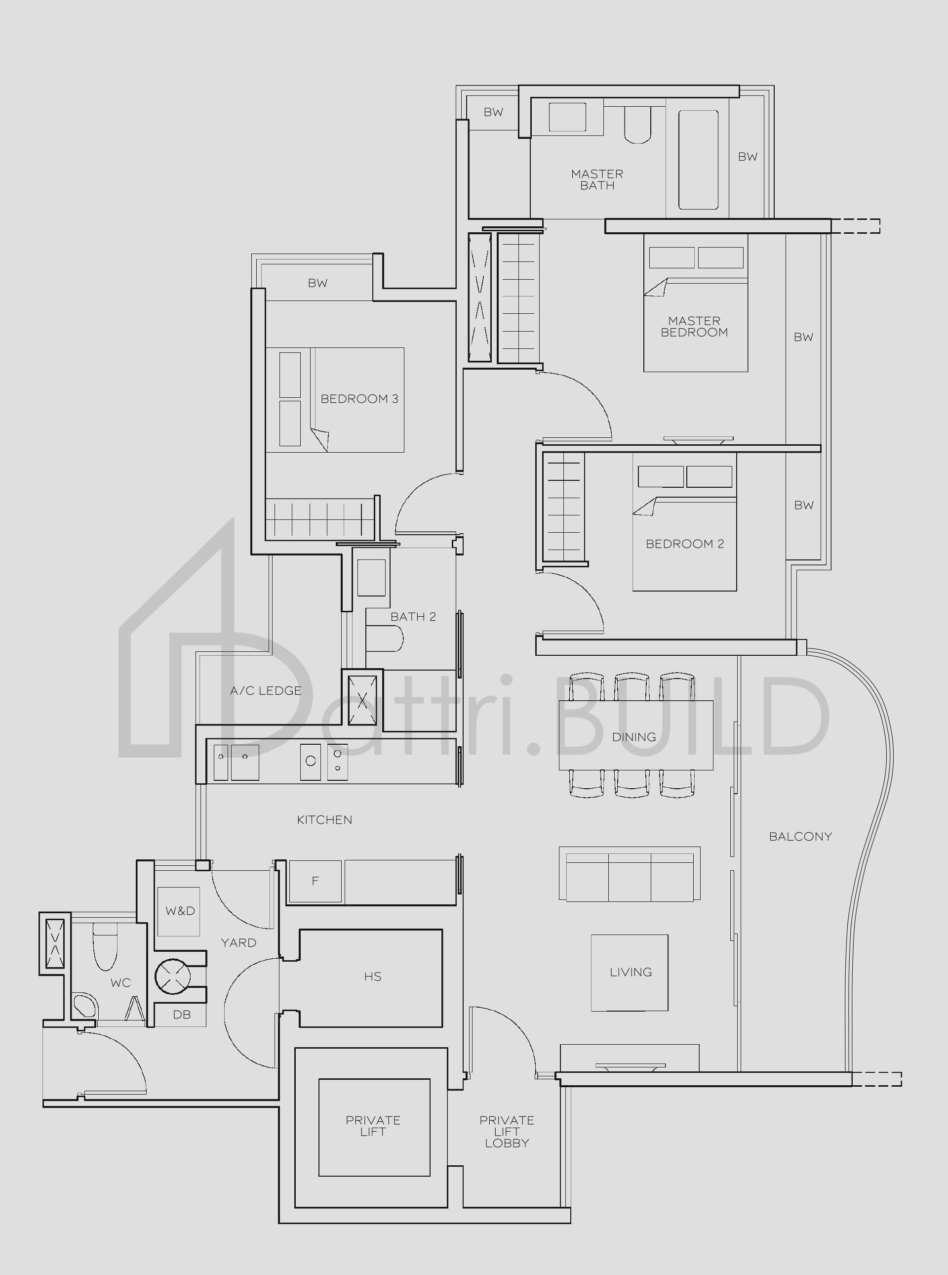 THE MEYERISE B4 floorplan (watermarked)