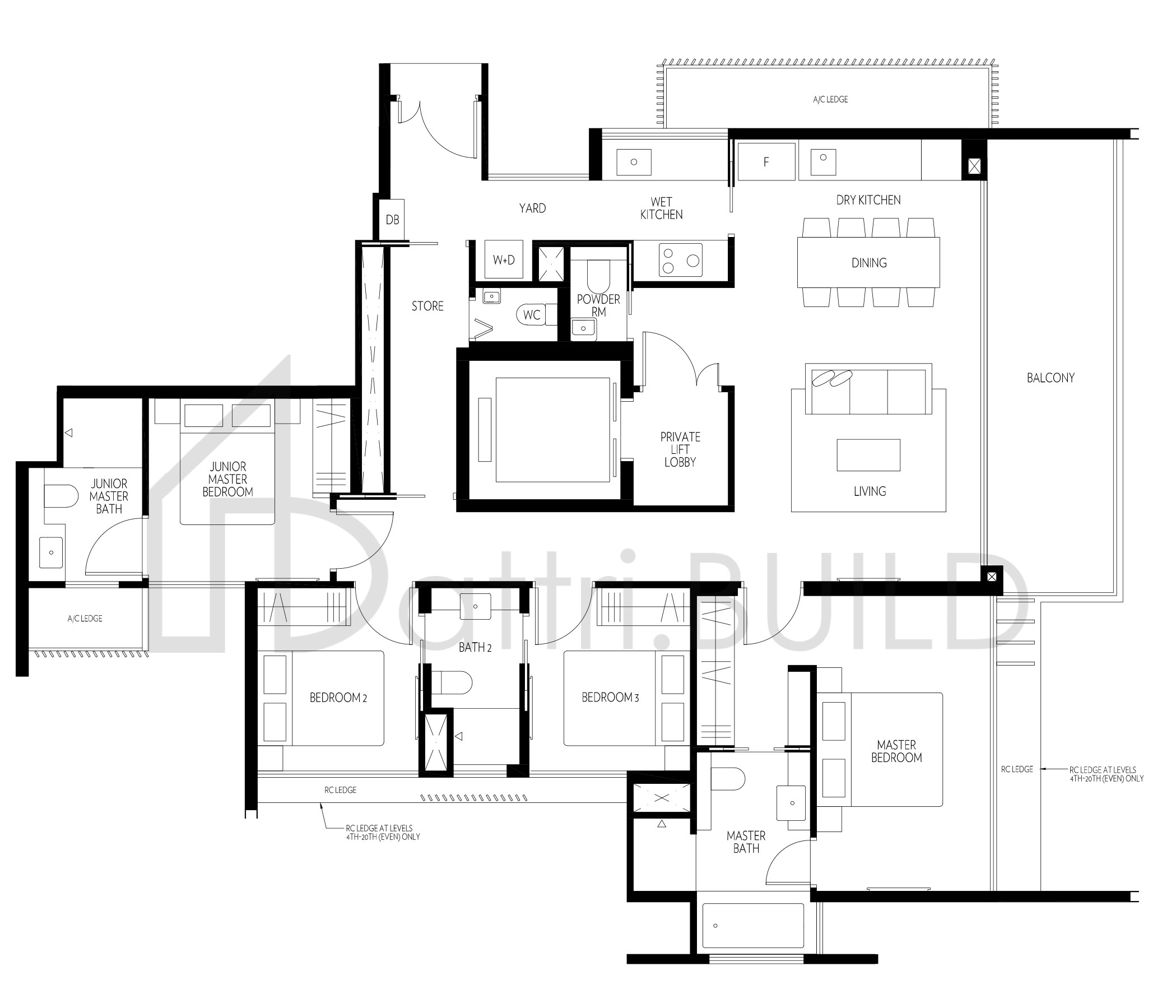 AMBER 45 E floorplan (watermarked)