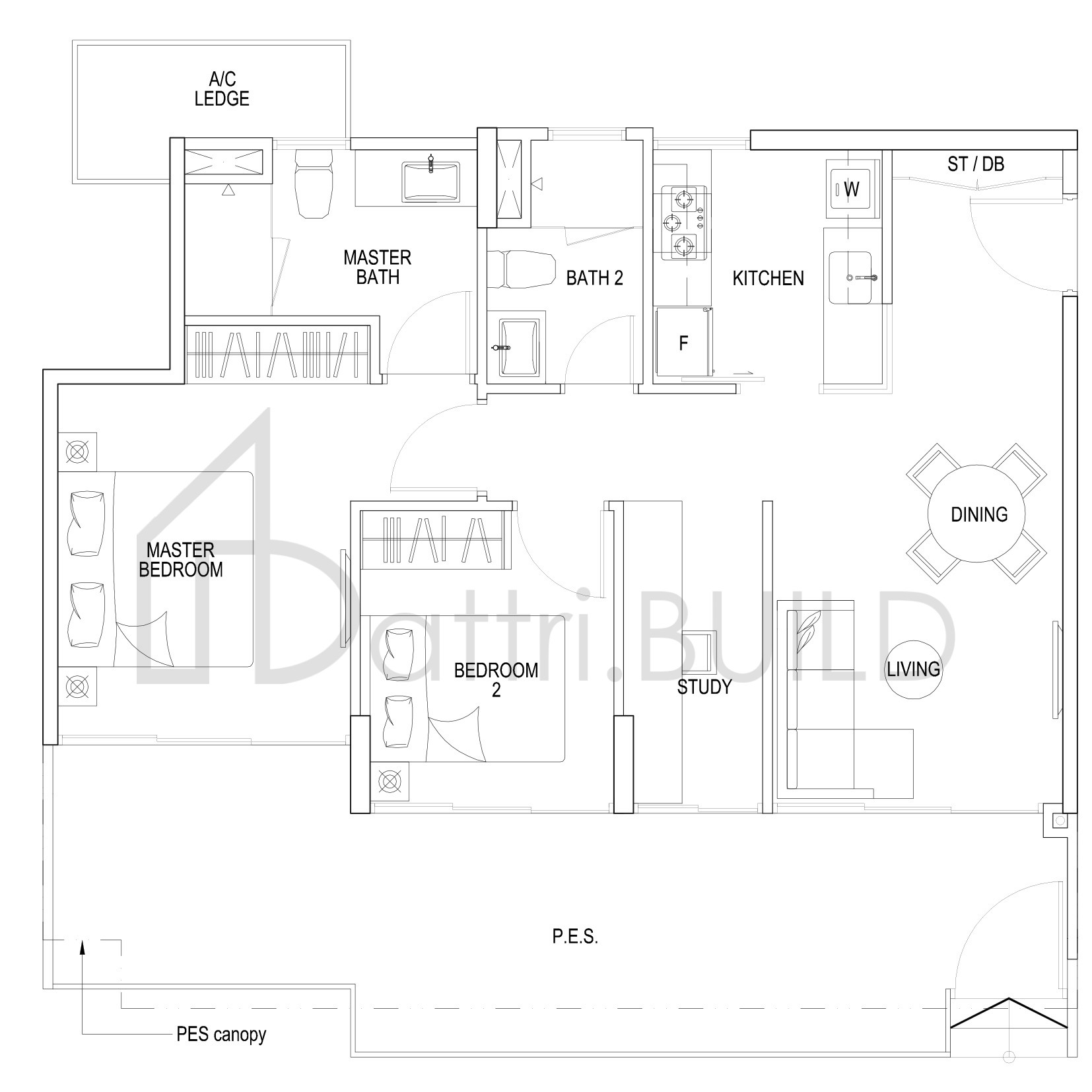THE RAINFOREST A1p floorplan (watermarked)