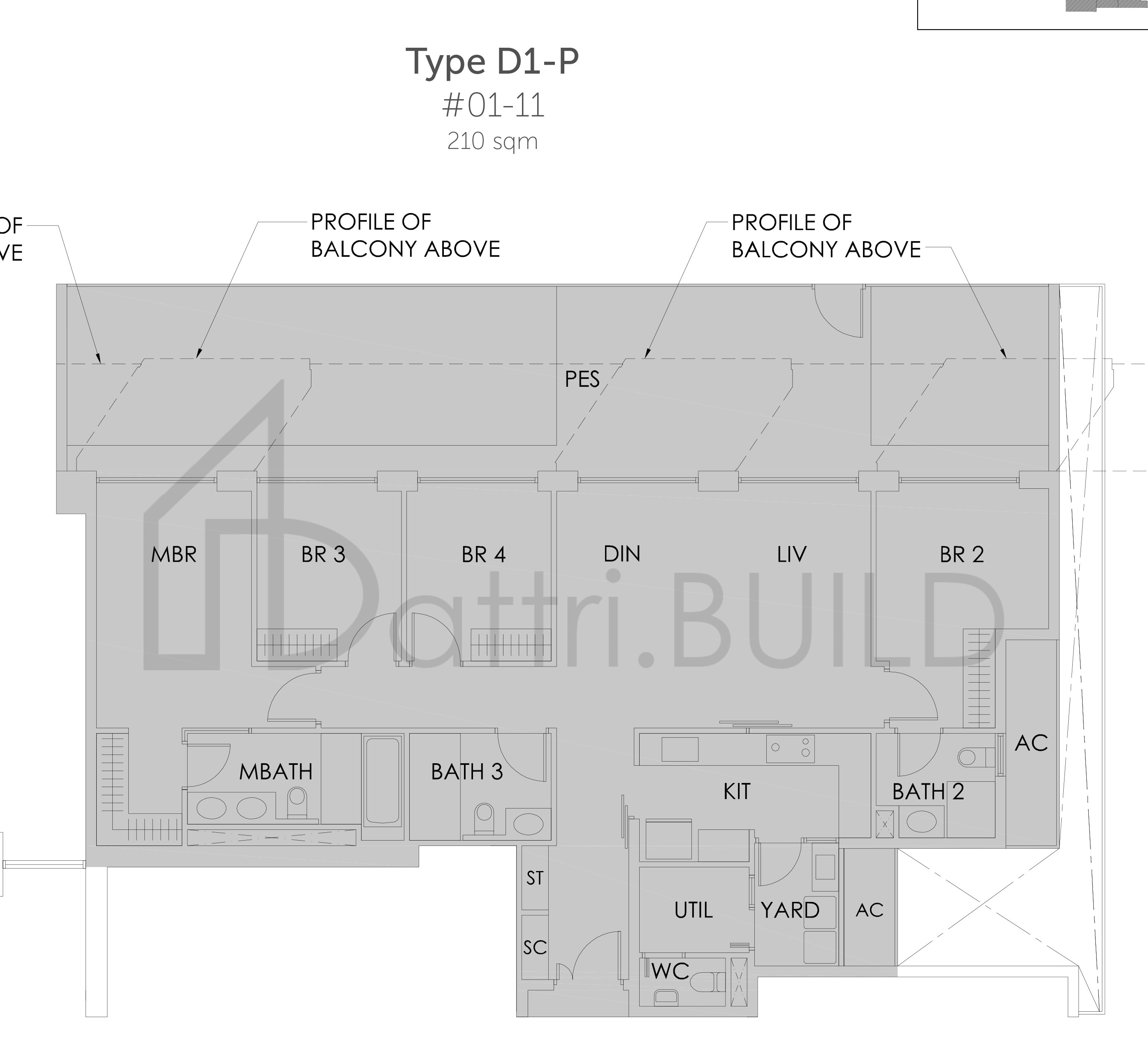 SKY HABITAT D1-P(210) floorplan (watermarked)
