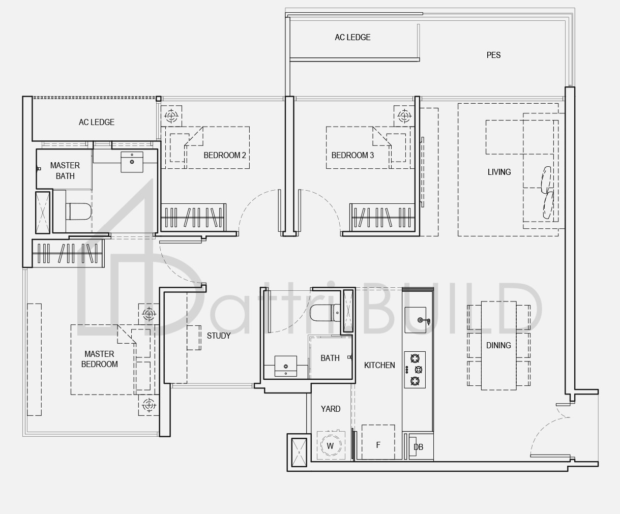 KANDIS RESIDENCE C4SG floorplan (watermarked)