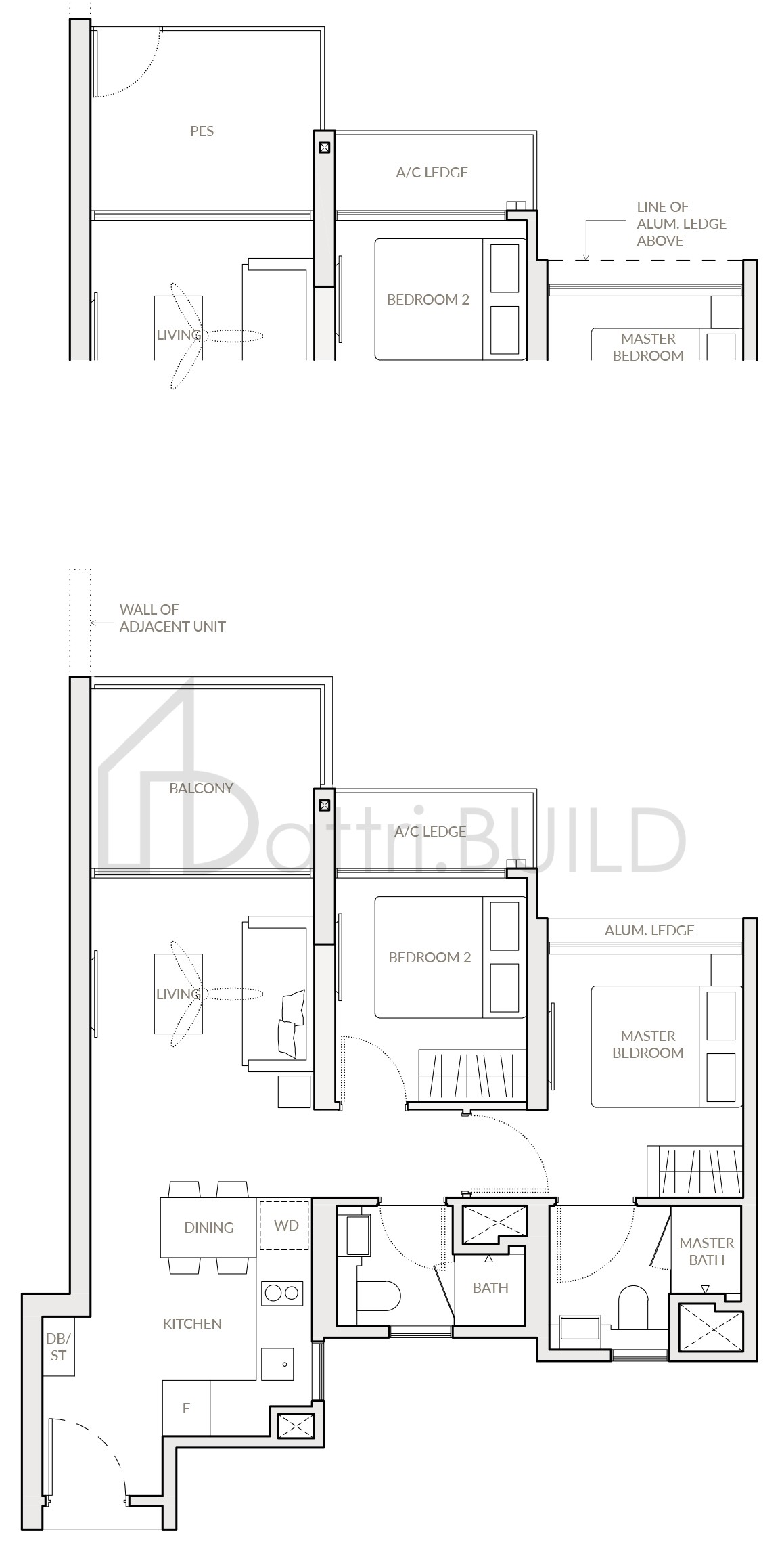 THE WOODLEIGH RESIDENCES B2b floorplan (watermarked)