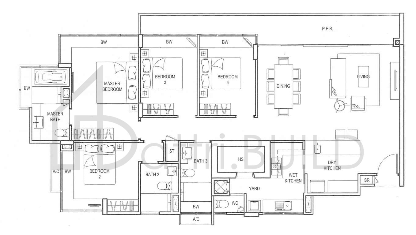 CLEMENTIWOODS CONDOMINIUM D2P floorplan (watermarked)