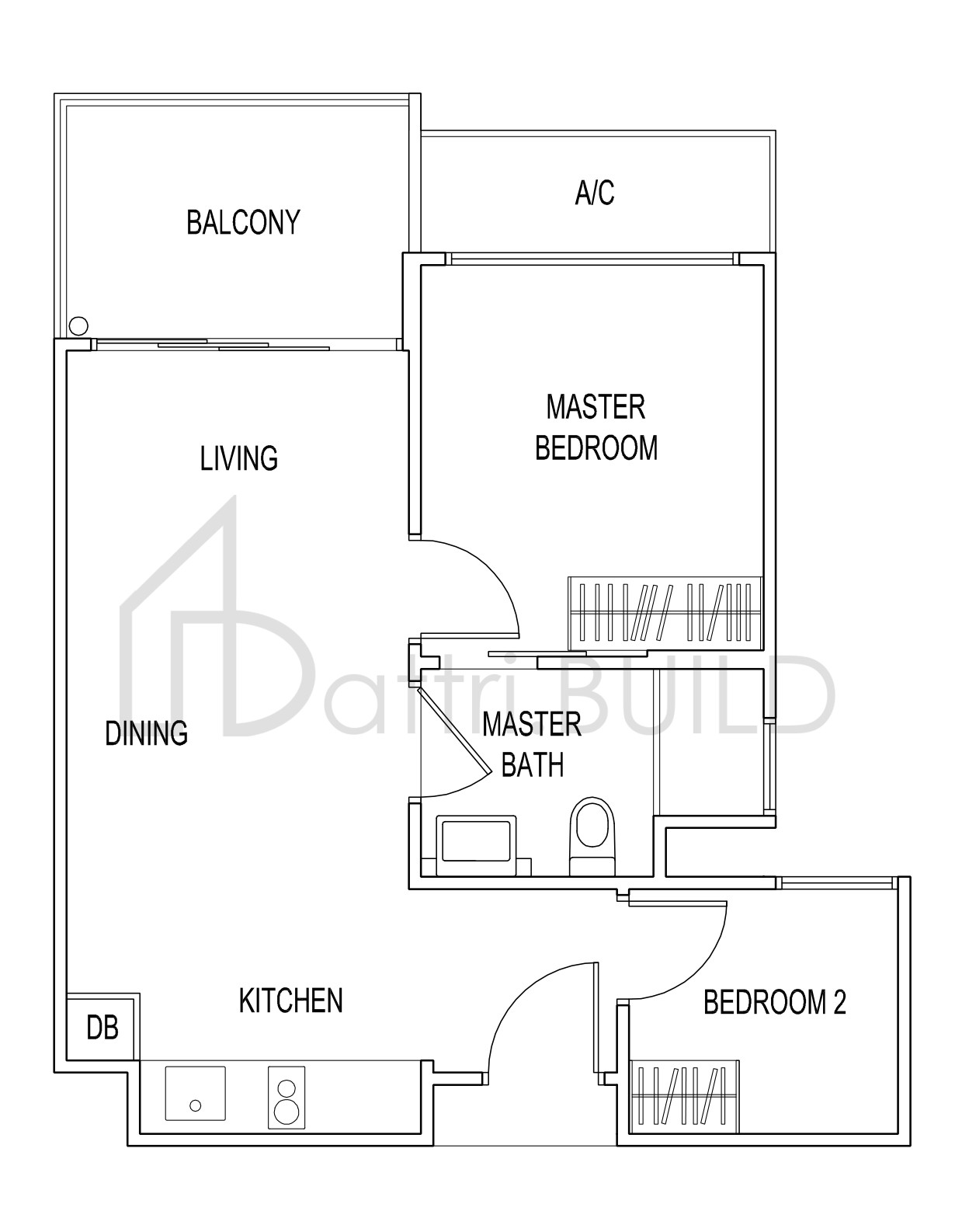 JADE RESIDENCES A3a floorplan (watermarked)