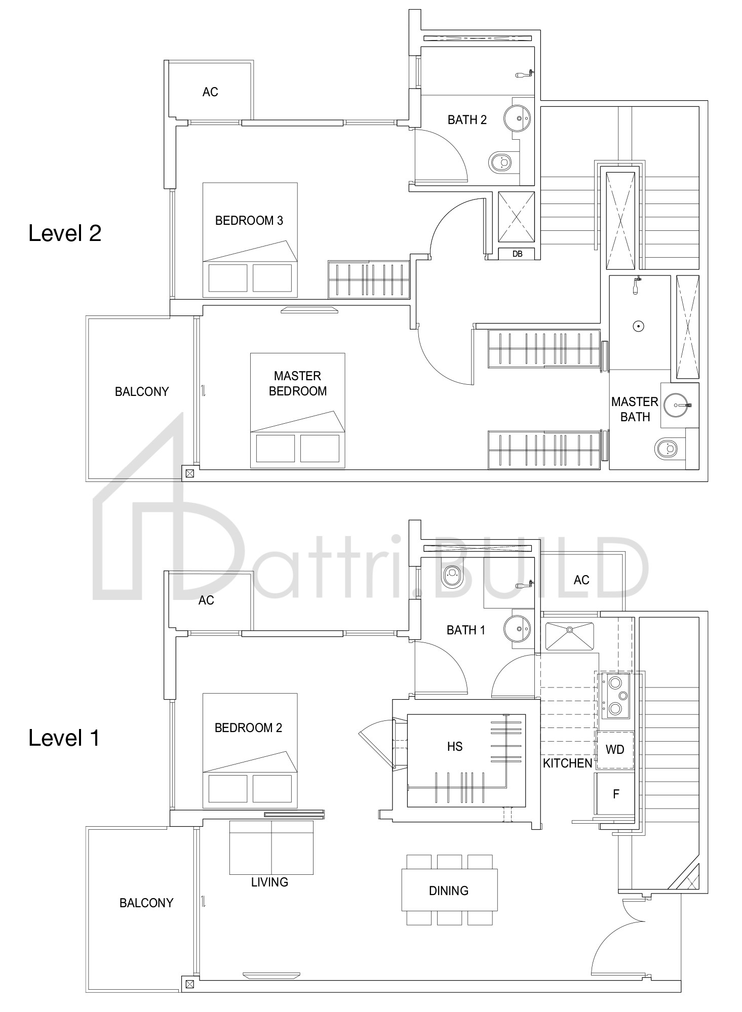 CARPMAEL THIRTY-EIGHT B3 floorplan (watermarked)