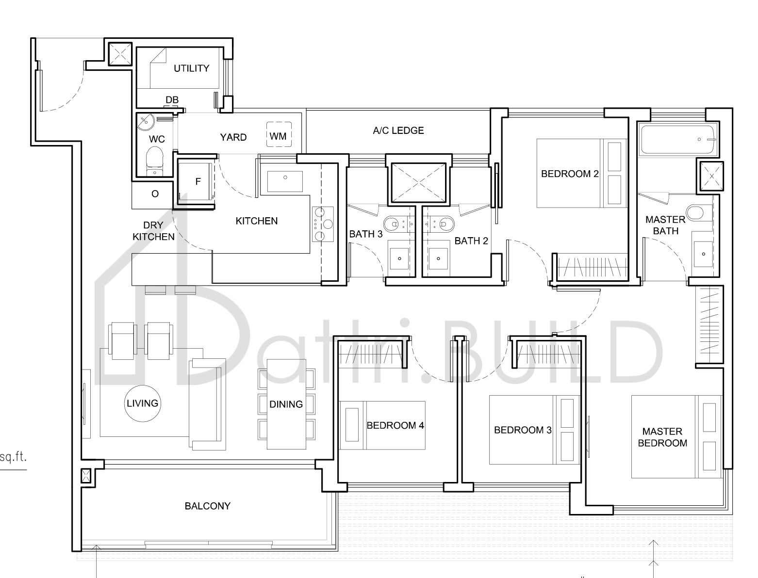 JEWEL @ BUANGKOK D2 floorplan (watermarked)