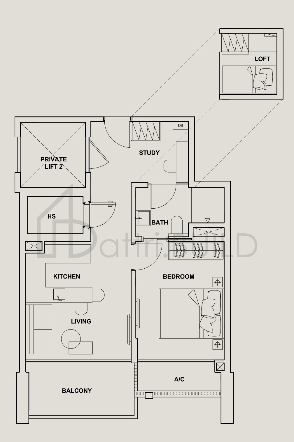 ONZE @ TANJONG PAGAR A5 floorplan (watermarked)