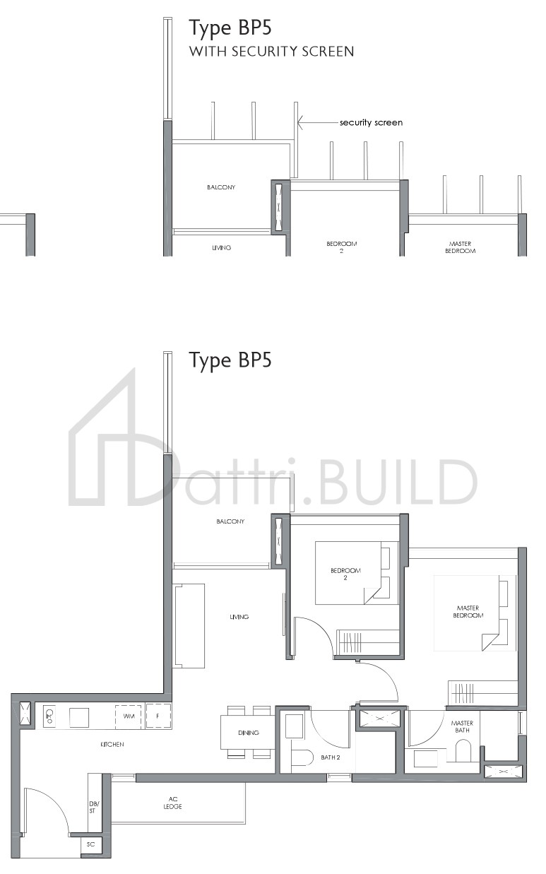 FOURTH AVENUE RESIDENCES BP5 floorplan (watermarked)