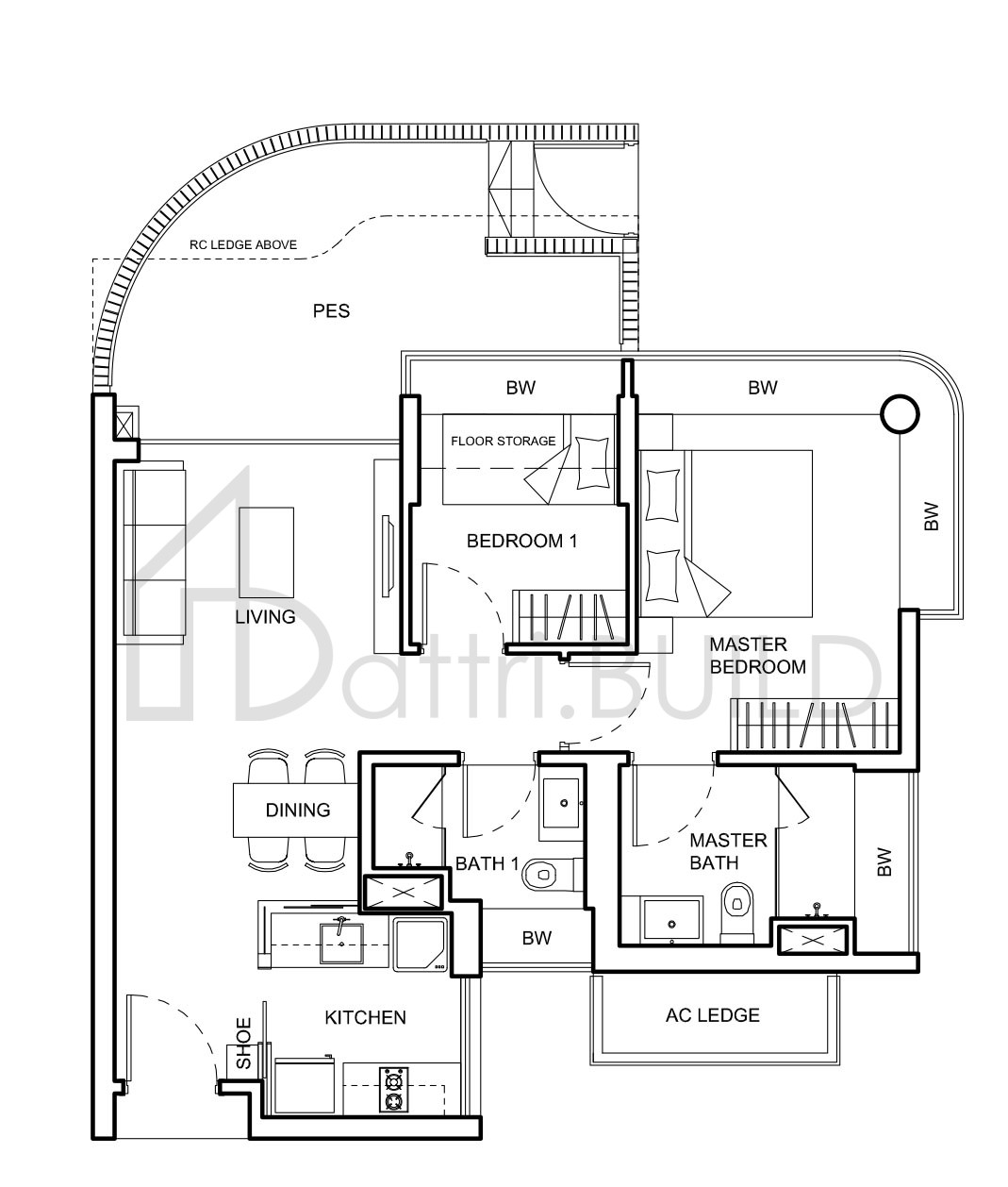 NV RESIDENCES B1b(p) floorplan (watermarked)