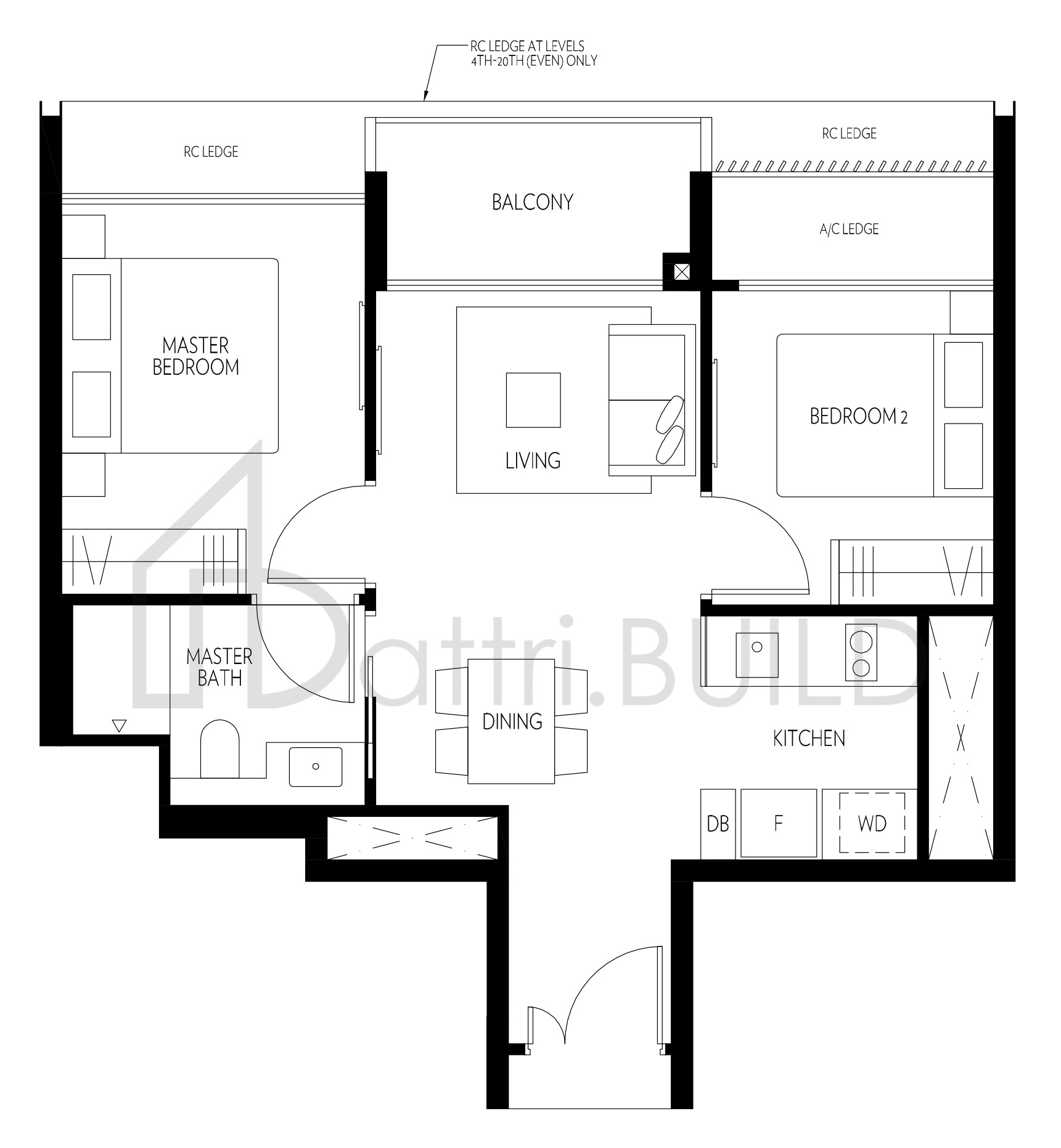 AMBER 45 A floorplan (watermarked)